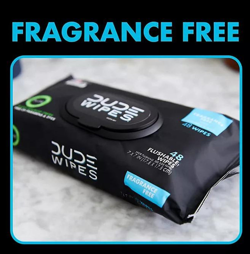 DUDE WIPES XL Flushable Wipes