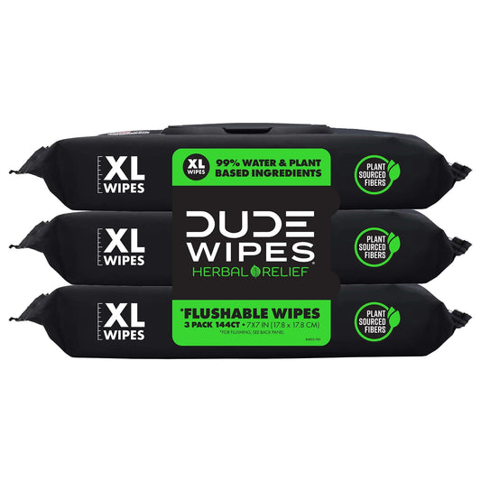 DUDE XL Wet Wipes for at Home Use
