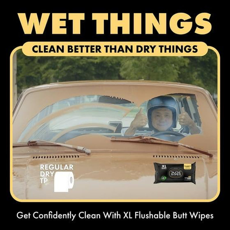 (W)DUDE Flushable Wipes