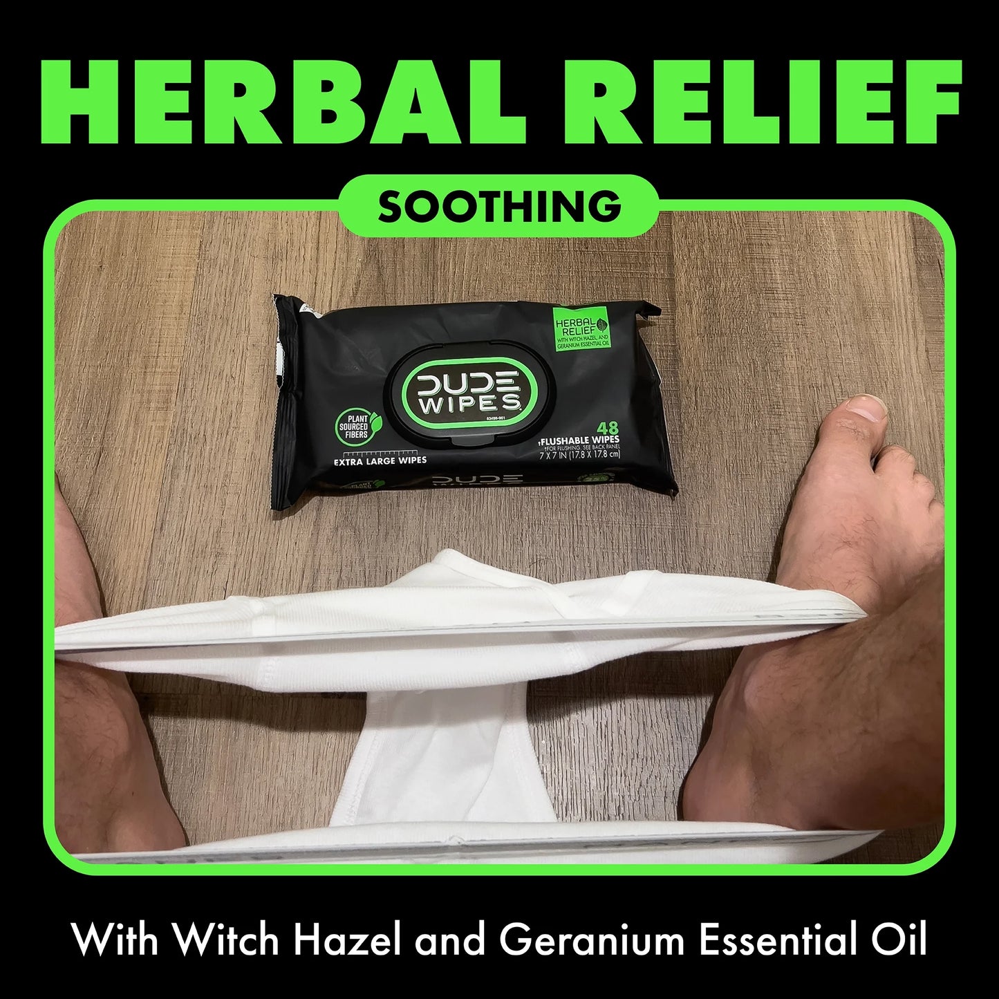 DUDE XL Wet Wipes for at Home Use