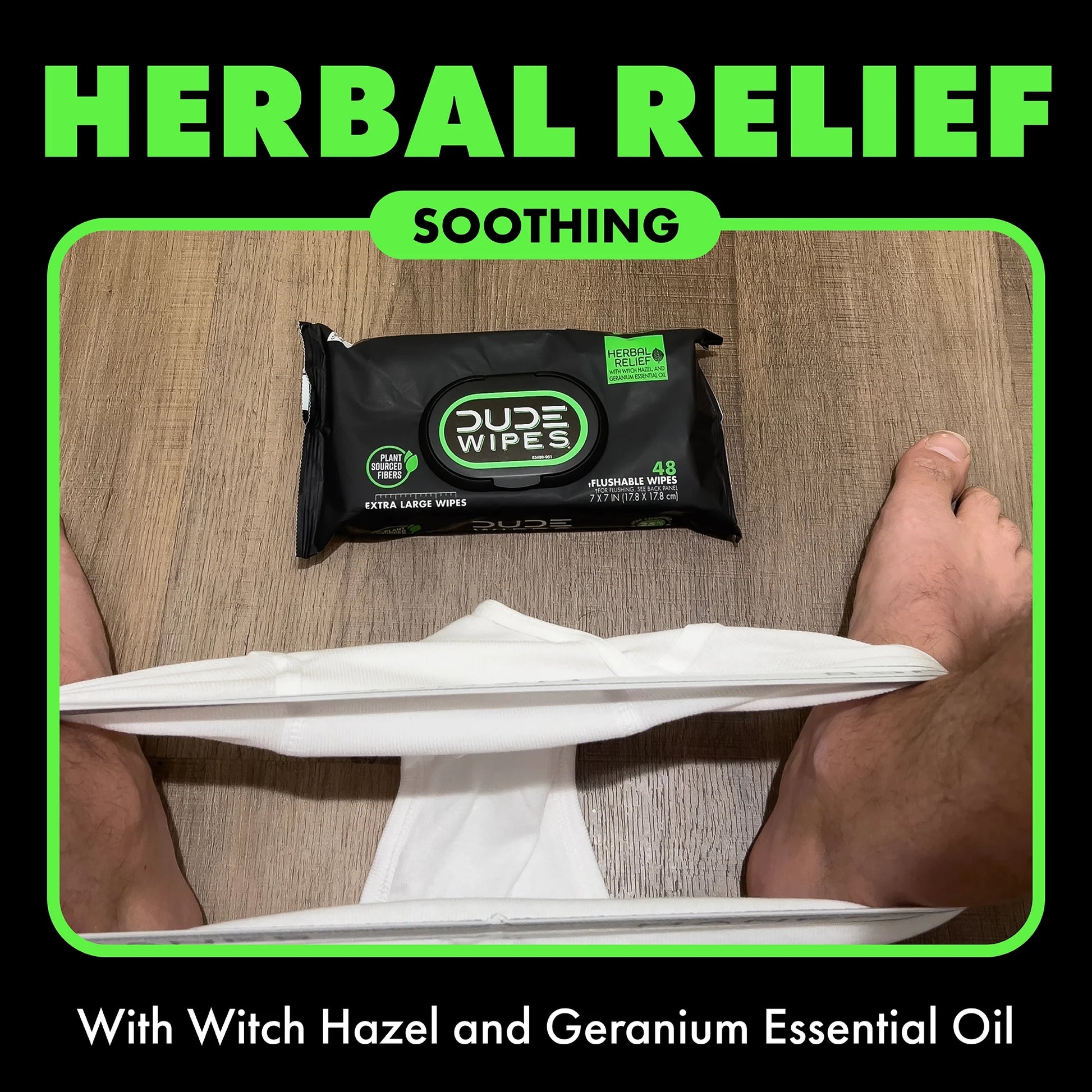 DUDE XL Wet Wipes for at Home Use