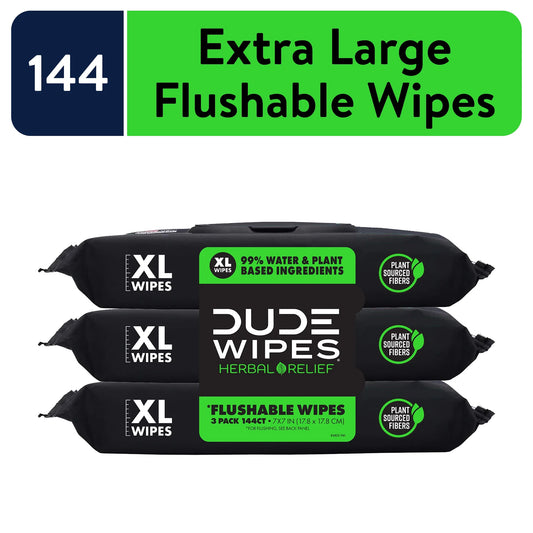 DUDE XL Wet Wipes for at Home Use