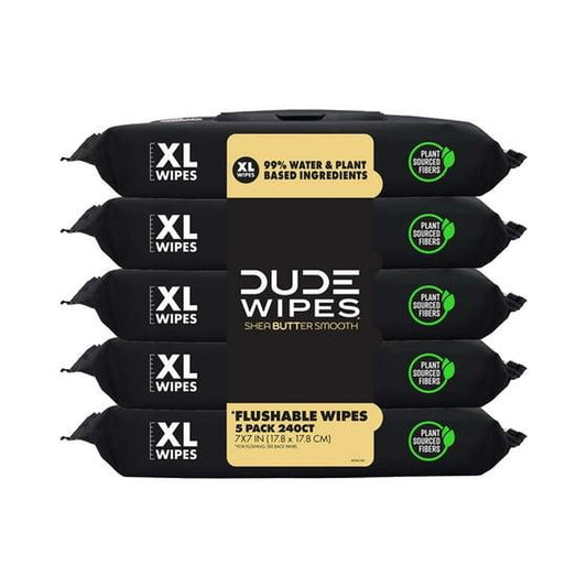 (W)DUDE Flushable Wipes