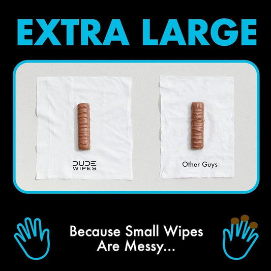 DUDE Wipes - Flushable Wipes - 6 Pack