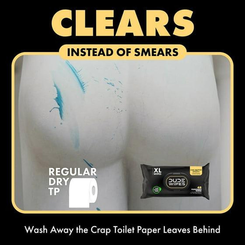 (W)DUDE Flushable Wipes