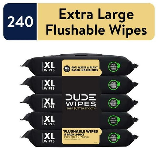 (W)DUDE Flushable Wipes